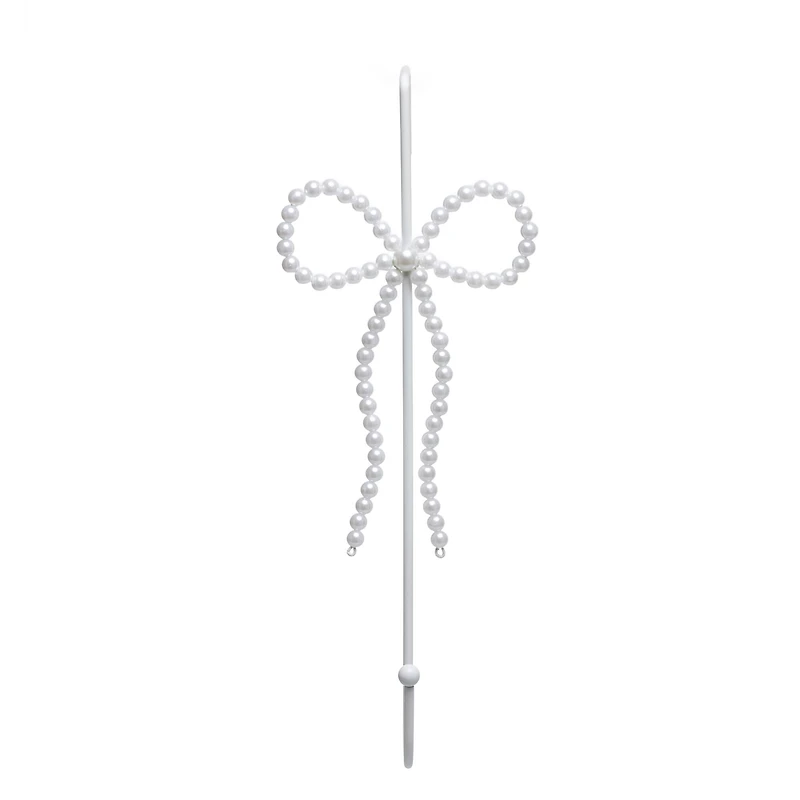 15" Pearl Bow Wreath Hanger by Ashland®