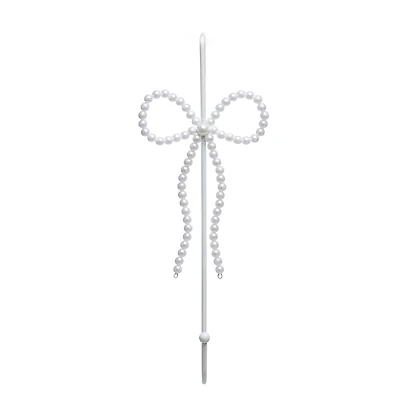 15" Pearl Bow Wreath Hanger by Ashland®