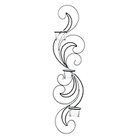 24.5'' Wisp Candle Wall Sconce, 2ct.