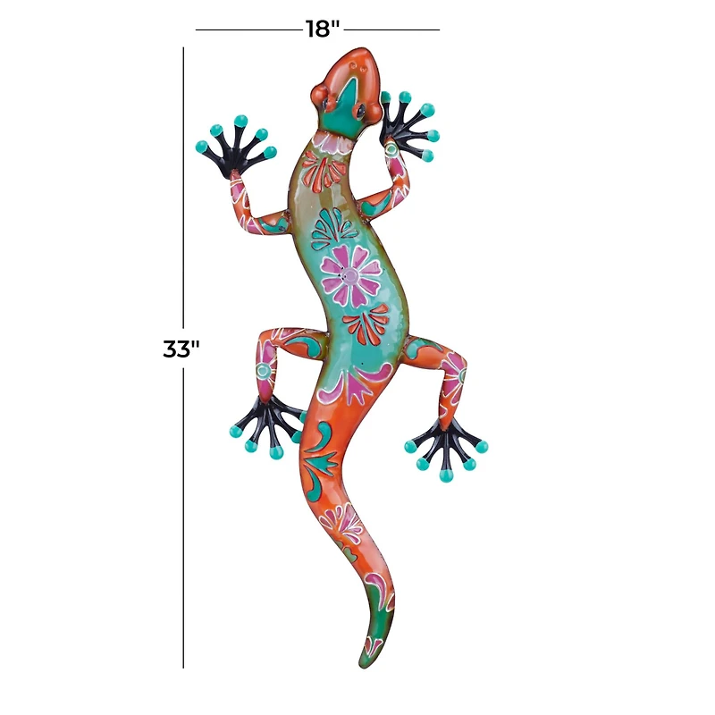 Multi Metal Eclectic Wall Decor, 18" x 18" x 3"