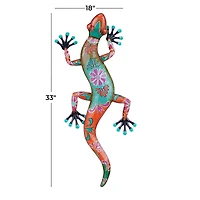 Multi Metal Eclectic Wall Decor, 18" x 18" x 3"