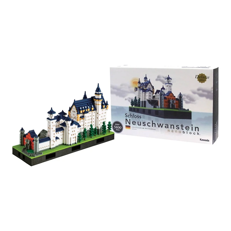 nanoblock® Deluxe Edition Schloss Neuschwanstein Building Set