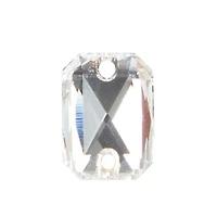 14mm Crystal Emerald Cut Sew-On Austrian Crystals by Bead Landing™, 2ct.