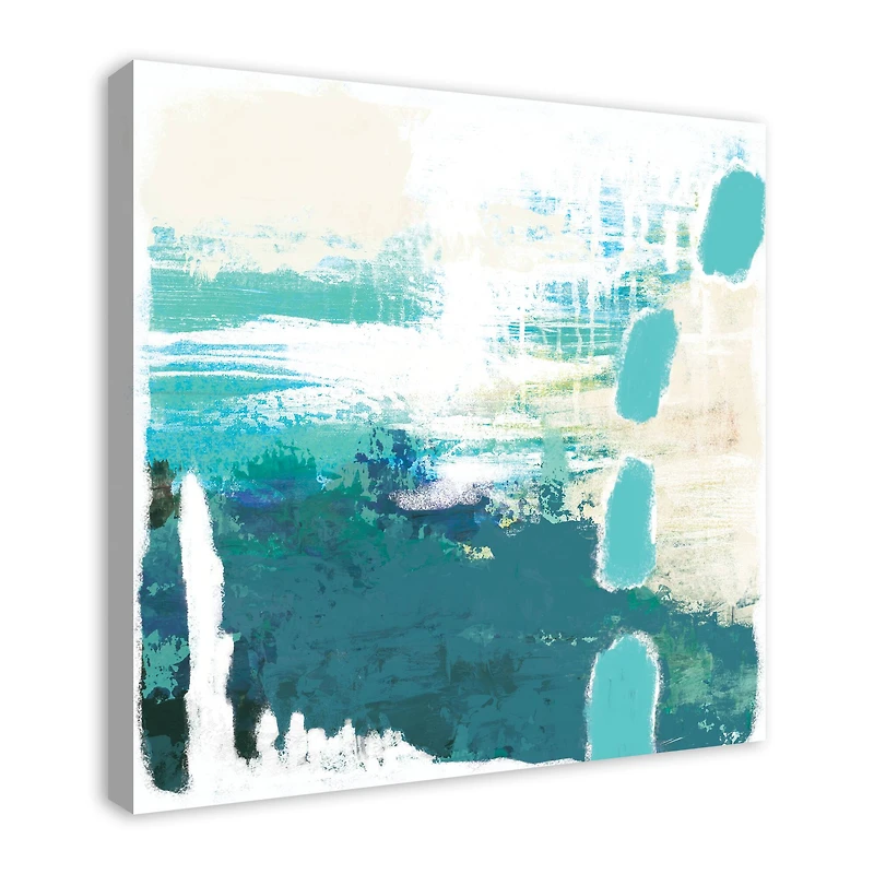 Shades Of Blue 30" x 30" Canvas Wall Art