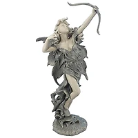 Design Toscano 22.5" Medium Rhiannon the Archer Garden Fairy Statue