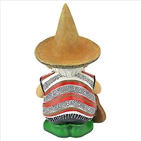 Design Toscano 12" Pancho the Garden Gnome Statue 