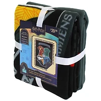 Harry Potter™ 43" x 55" Hogwarts™ Crest No Sew Fleece Throw Kit