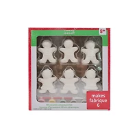 Gingerbread 3D Ceramic Ornament Kit by Creatology™