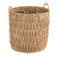 Household Essentials Tall Hyacinth Wicker Floor Basket