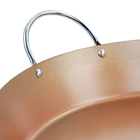 Oster Stonefire 16'' Copper Nonstick Carbon Steel Paella Pan