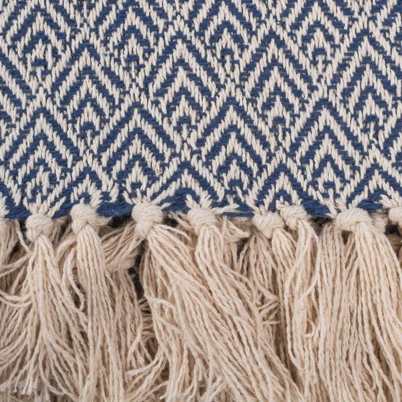 DII® Nautical Blue Diamond Throw
