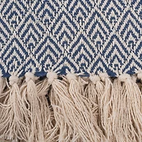 DII® Nautical Blue Diamond Throw