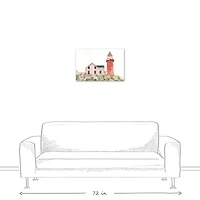 Coastal Lighthouse 24" x 16" Canvas Wall Art