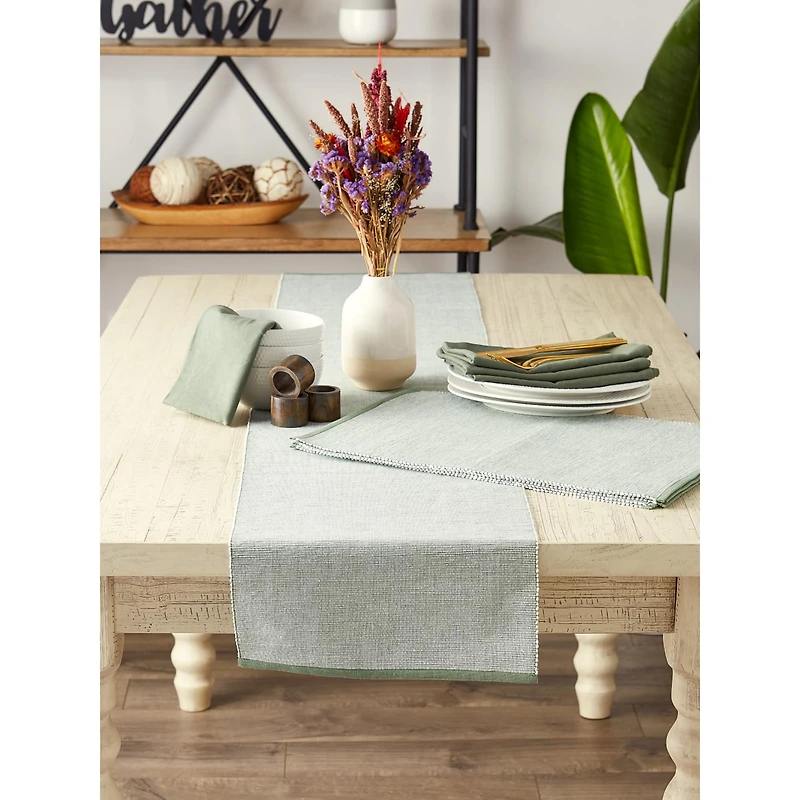 DII® Eco-Friendly Fine Ribbed Placemats