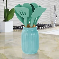 MegaChef Mint Silicone & Wood Cooking Utensils Set, 9ct.