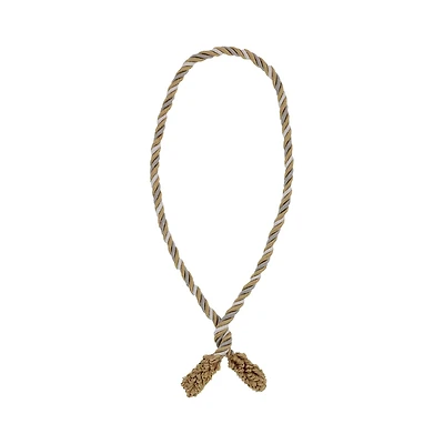 Haute Decor 20" Gold, Silver & White Decorative Twist Ties, 6ct.