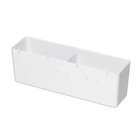 Medium White Pegboard Storage Bin by Simply Tidy®