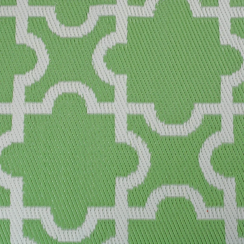 DII® Bright Green Lattice Outdoor Rug, 4ft. x 6ft.