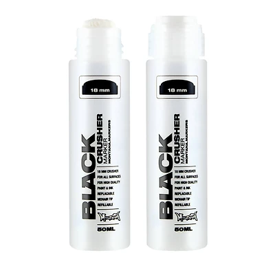 6 Pack: Montana™ BLACK 18mm Empty Crusher Marker