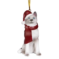Design Toscano 3.5" Siberian Husky Ornament Sculpture