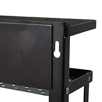 Household Essentials Metal Organizer with Paper Towel Holder