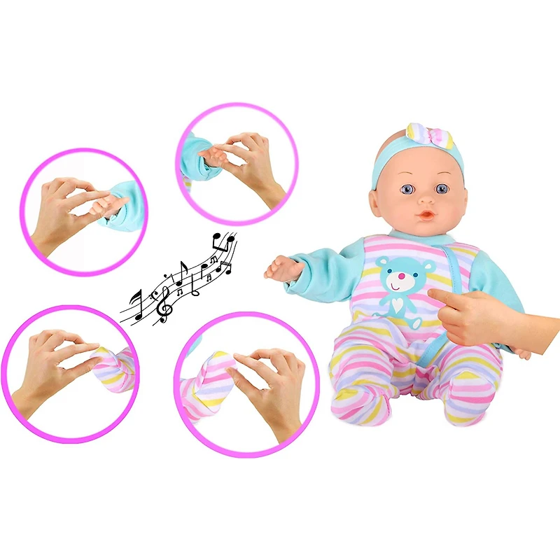 Dream Collection 14" Chatter & Coo Boy Doll