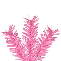 9ft. Pre-Lit Pink Spruce Christmas Garland
