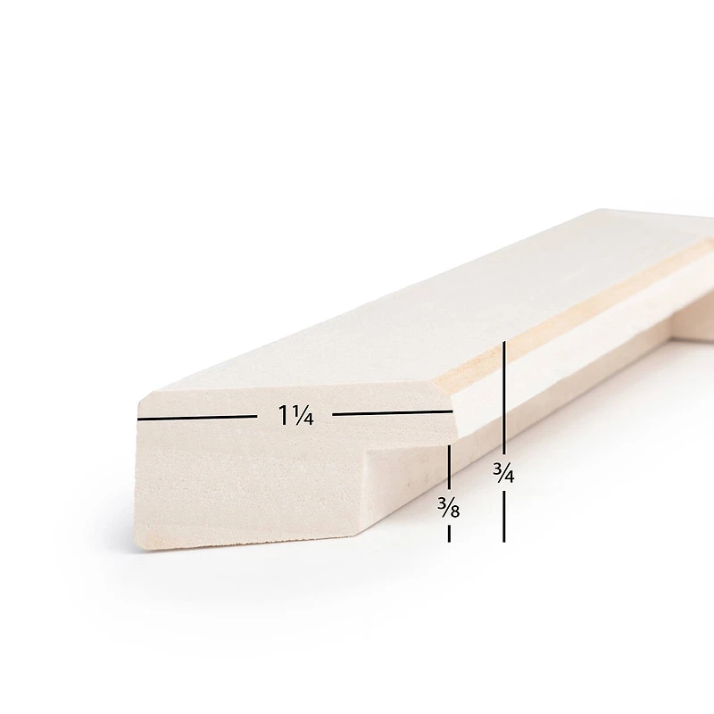 Frame USA Clean Cut Off-White Single Image Picture Frame