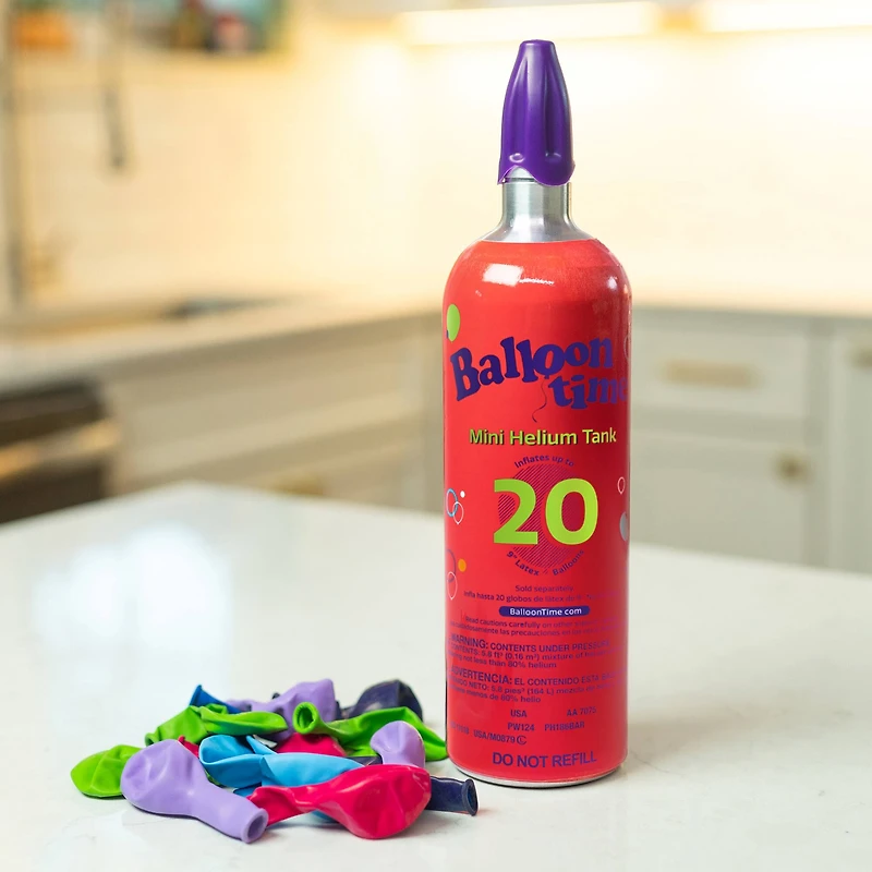 Balloon Time® Mini Helium Tank