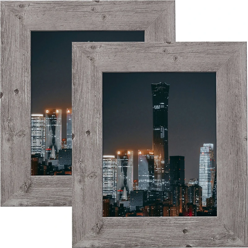 Pack: Craig Frames American Barn Light Gray Picture Frame