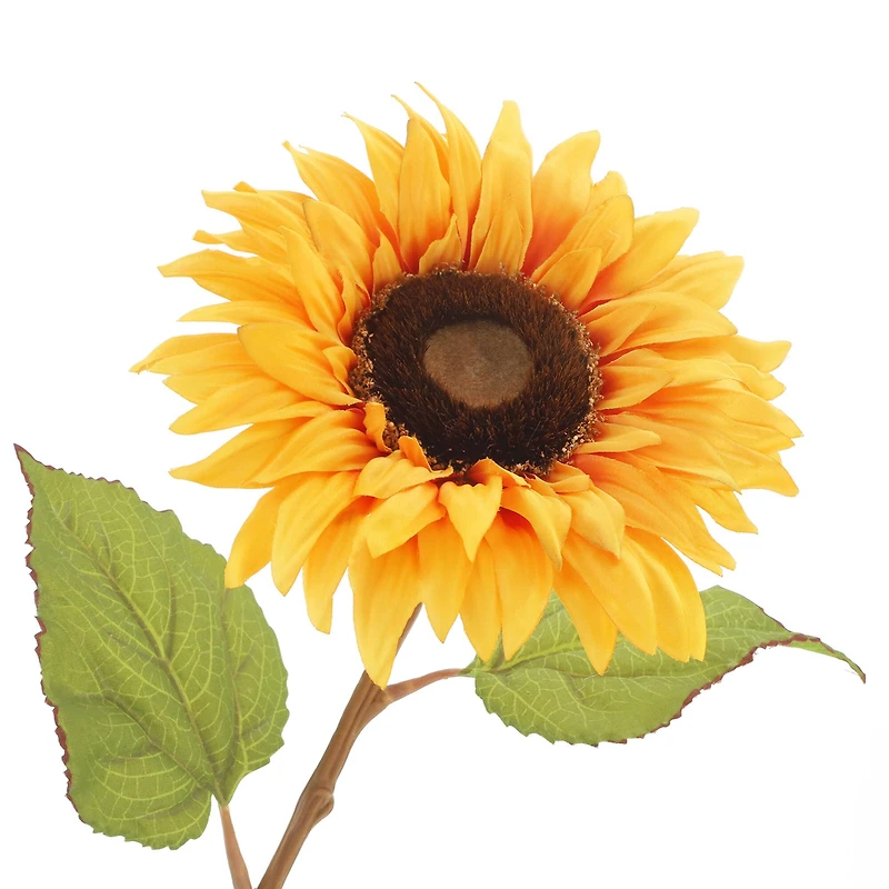 28" Golden Yellow Sunflower Stem by Ashland®