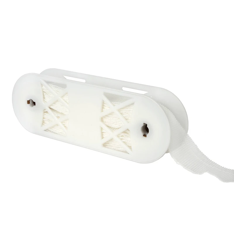 1.37" White Pleated Trim by Celebrate It®