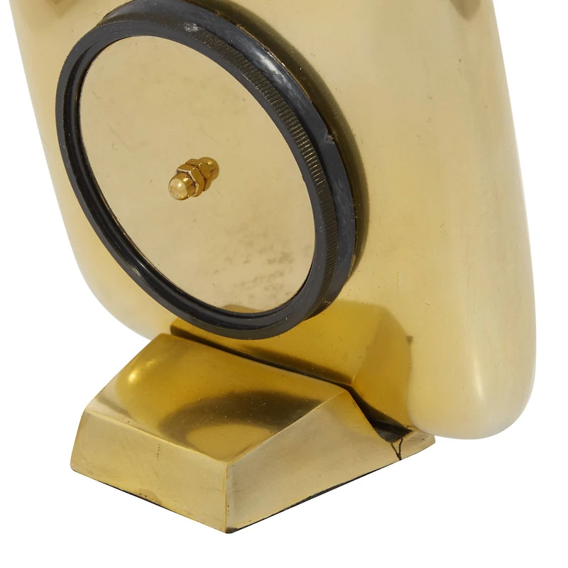 6" Contemporary Aluminum Clock Set