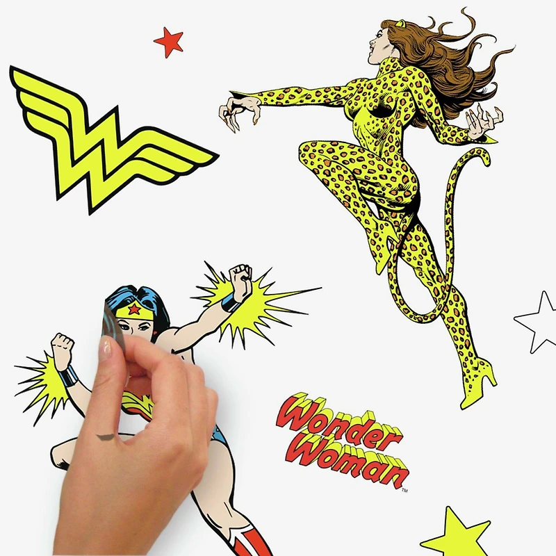 RoomMates Wonder Woman Peel & Stick Wall Decals