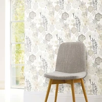 RoomMates Perennial Blooms Peel & Stick Wallpaper