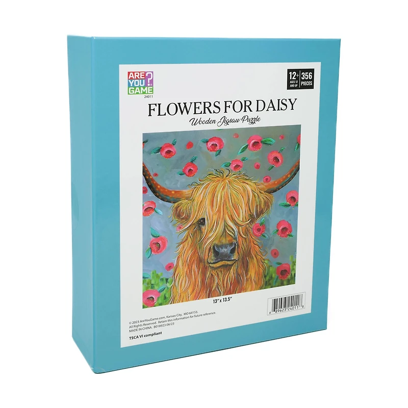Wooden Jigsaw Puzzle - Flowers for Daisy: 356 Pcs