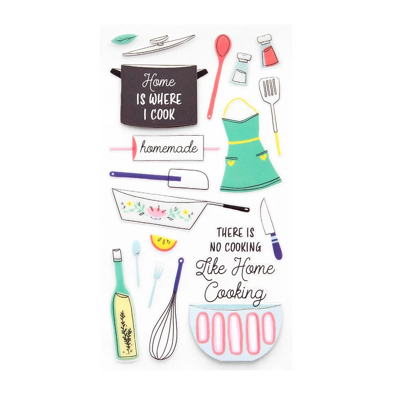 Cooking Dimensional Stickers by Recollections™