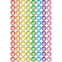 Trend Enterprises® Rainbow Gel superSpots® Stickers, 800ct. 