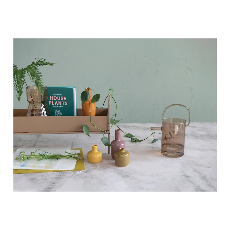 Hello Honey® Reactive Glaze Stoneware Vase Set, 8ct.