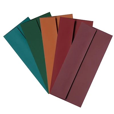 JAM Paper 9.5" x 4.125" Assorted Business Premium Envelopes, 125ct.