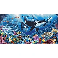 LetiStitch Underwater Ballet Counted Cross Stitch Kit