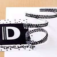 12 Packs: 3 ct. (36 total) Black Flourish Border Adhesive Rhinestones by Recollections™