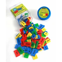 Eureka Tub of Word Tiles Learning Set