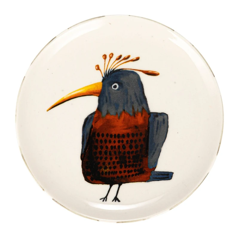 Hello Honey® 6" Animal Design Stoneware Plate, 8ct.