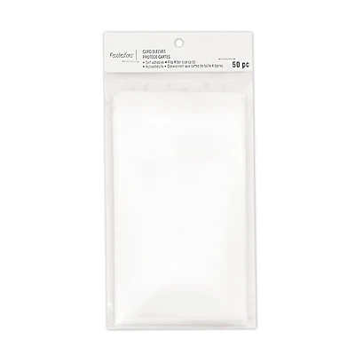 Clear Card Sleeves by Recollections™, 3.5" x 4.875"