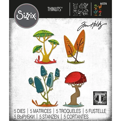 Sizzix® Thinlits® Tim Holtz® Toadstool Dies