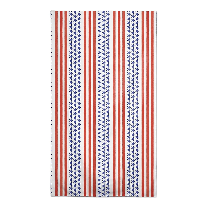Simple Stars & Stripes Tablecloth