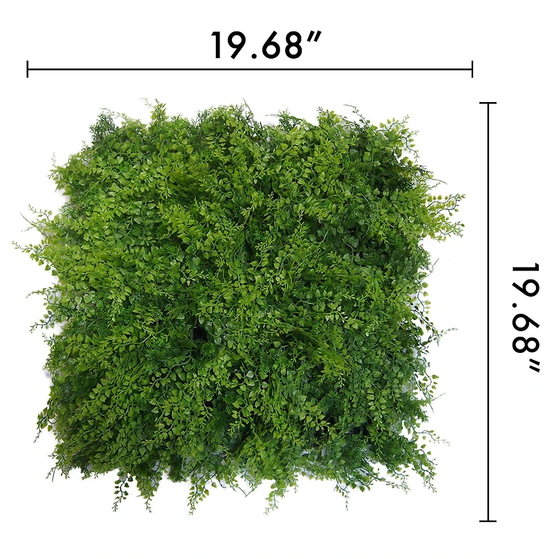 20" Maya Style Plant Living Wall Panels, 4ct.