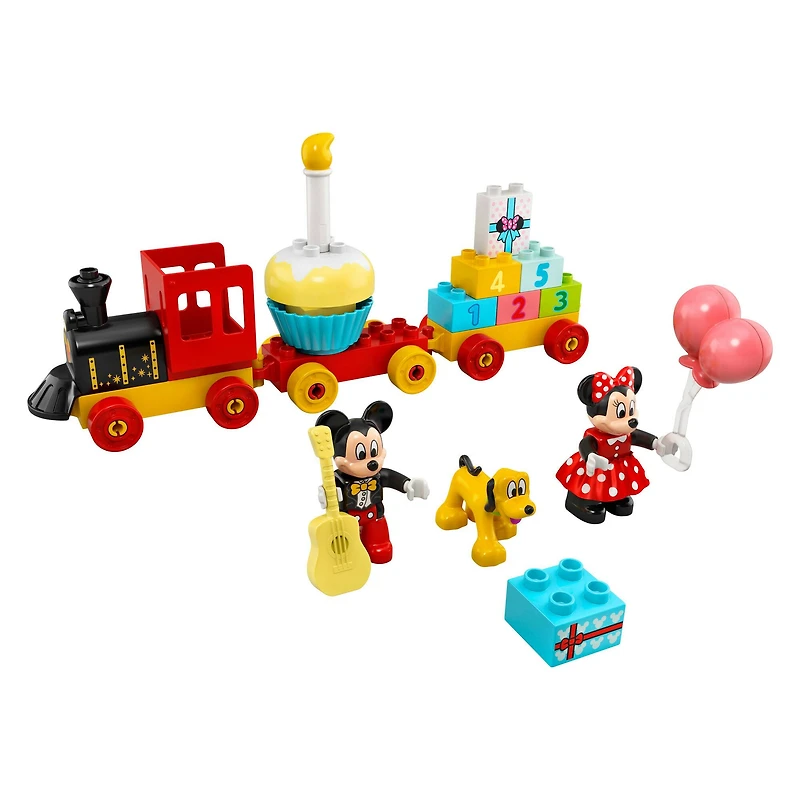 LEGO® DUPLO® Disney Mickey & Minnie Birthday Train 10941 Building Toy (22 Pieces)