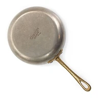 Gibson Home® Normandie 5.5'' Silver and Gold Stainless Steel Mini Frying Pan